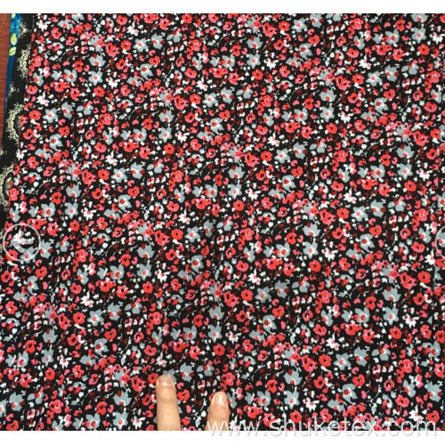 92% Polyester 8% Spandex Peach Skin print fabric